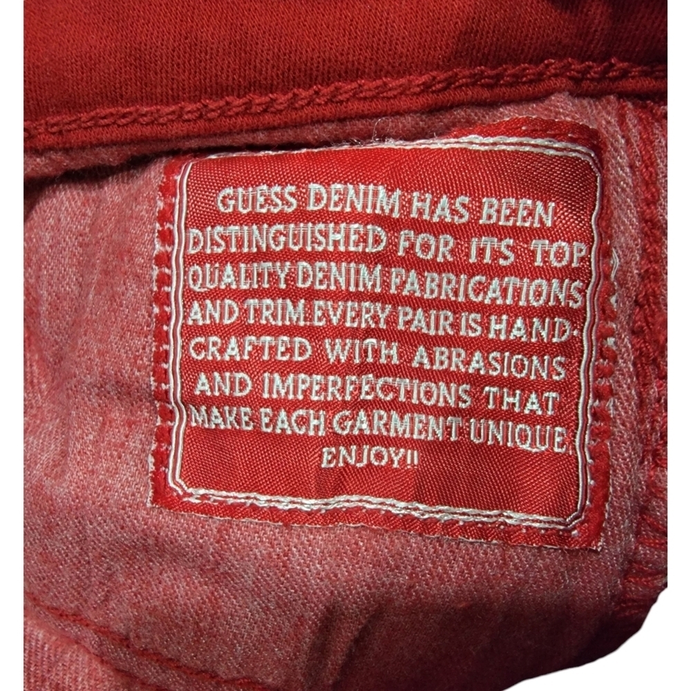 Red Skinny Jeans From Guess - Picture 5 of 16